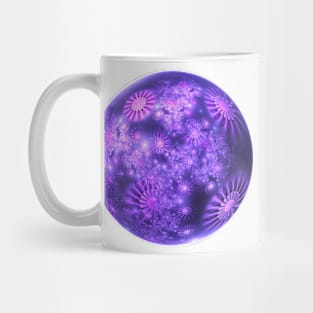 Violet flowers Mug